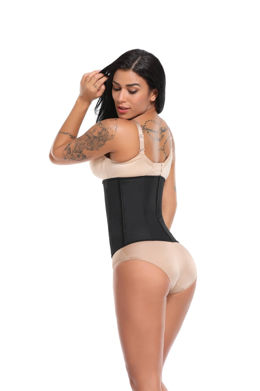 WOMEN'S BODY SHAPER WAIST CINCHER UNDERBUST CORSET BODYSUIT